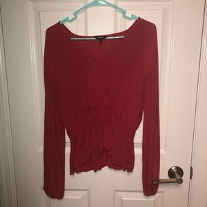 Red/Pink Express Blouse